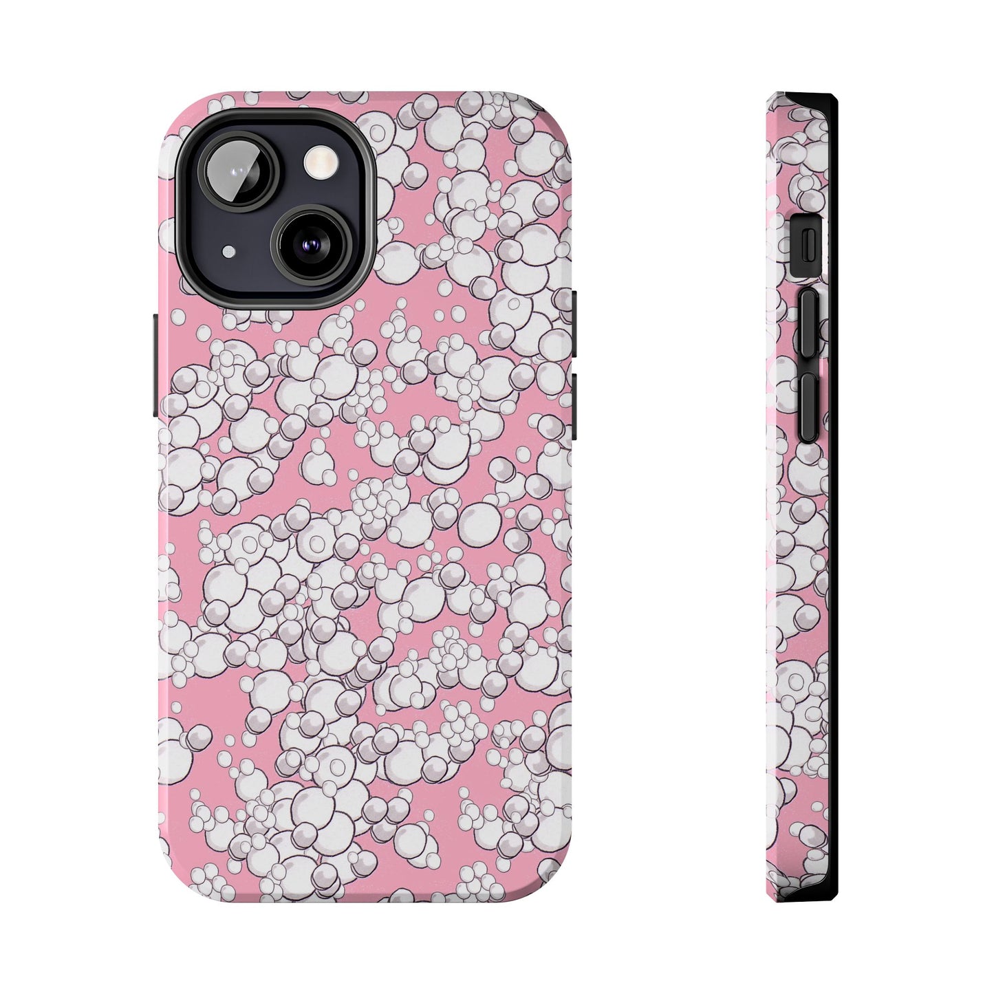 Bubble Dots Pink Phone Case