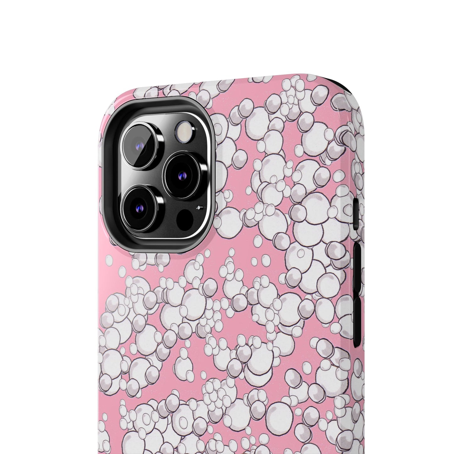 Bubble Dots Pink Phone Case