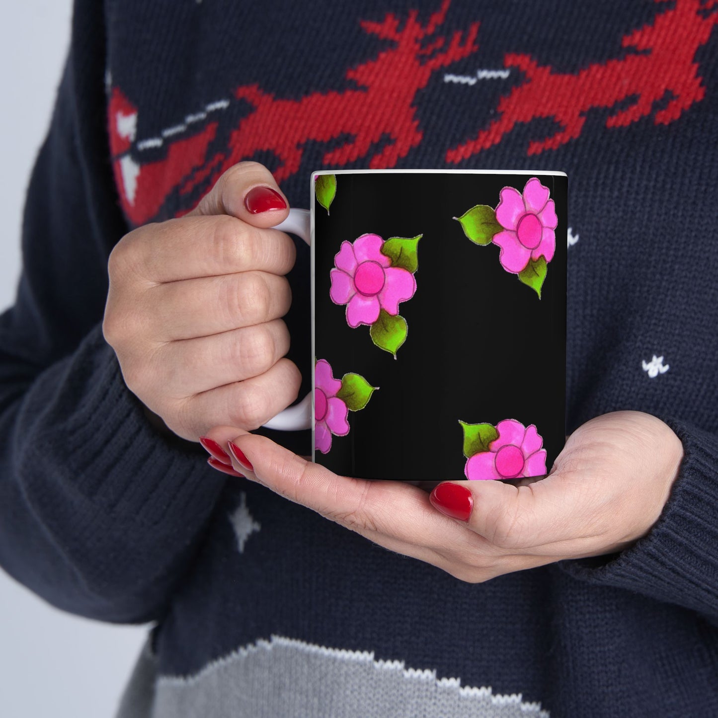 Daisies Cerise Cup