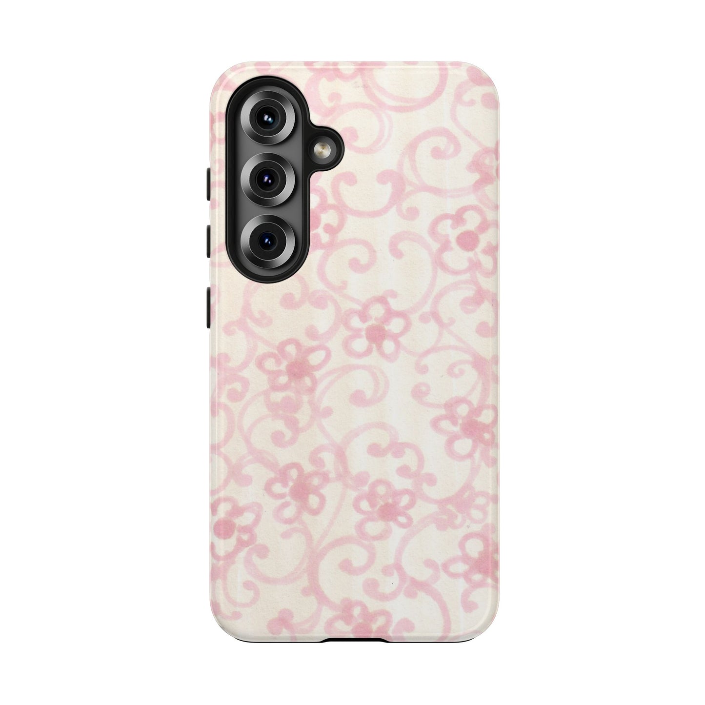 Floral Scroll Phone Case