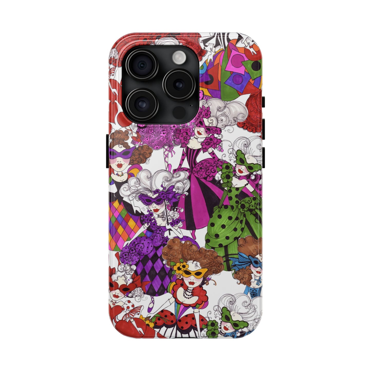 Crowded Dance Floor White Phone Case