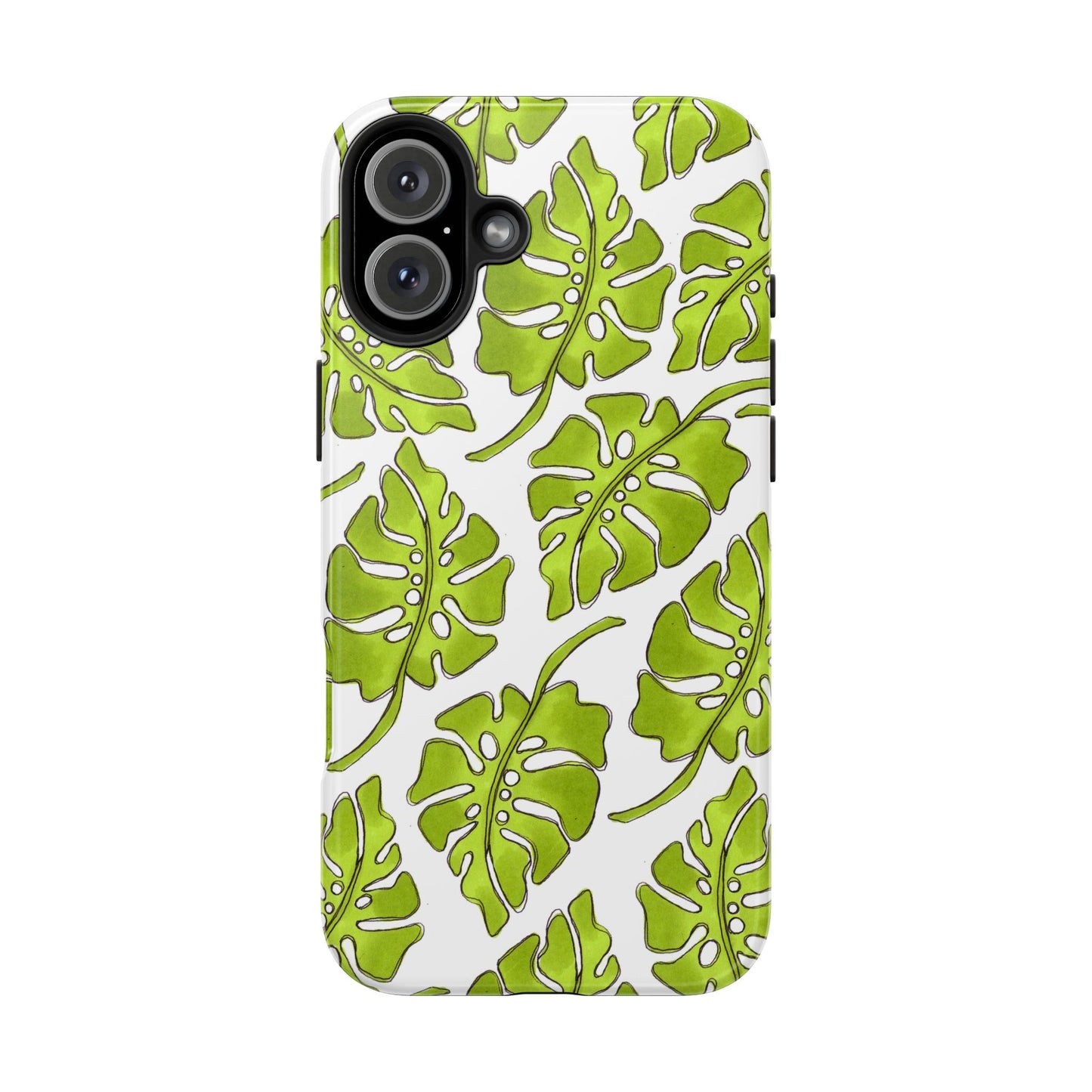 Big Leaf White Phone Case
