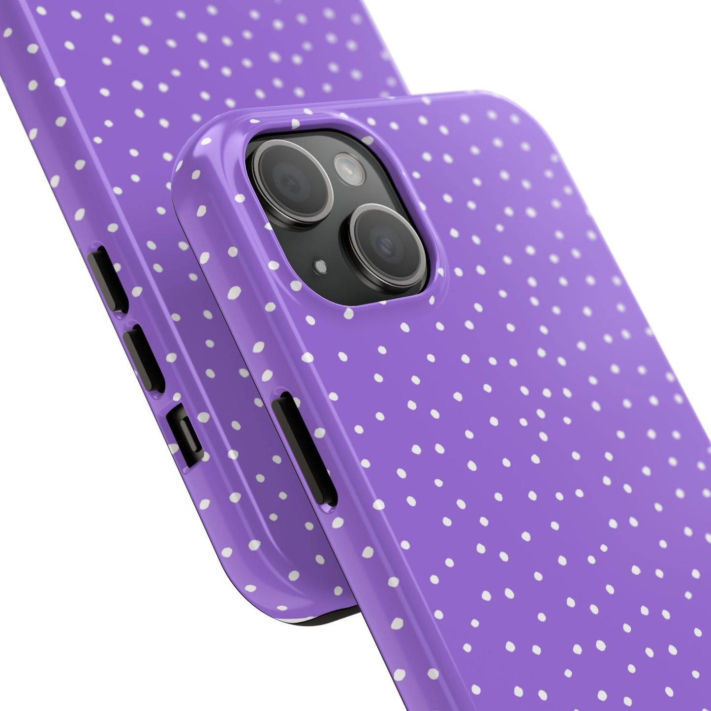 Dinky Dots Lilac / White Phone Case