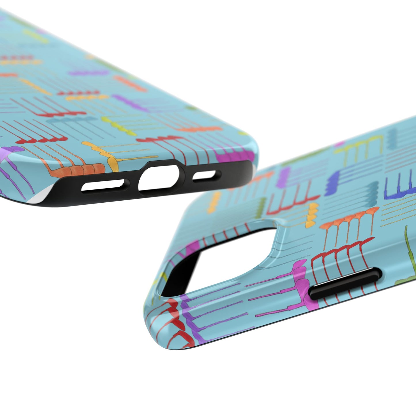 Club Weave Turquoise Phone Case