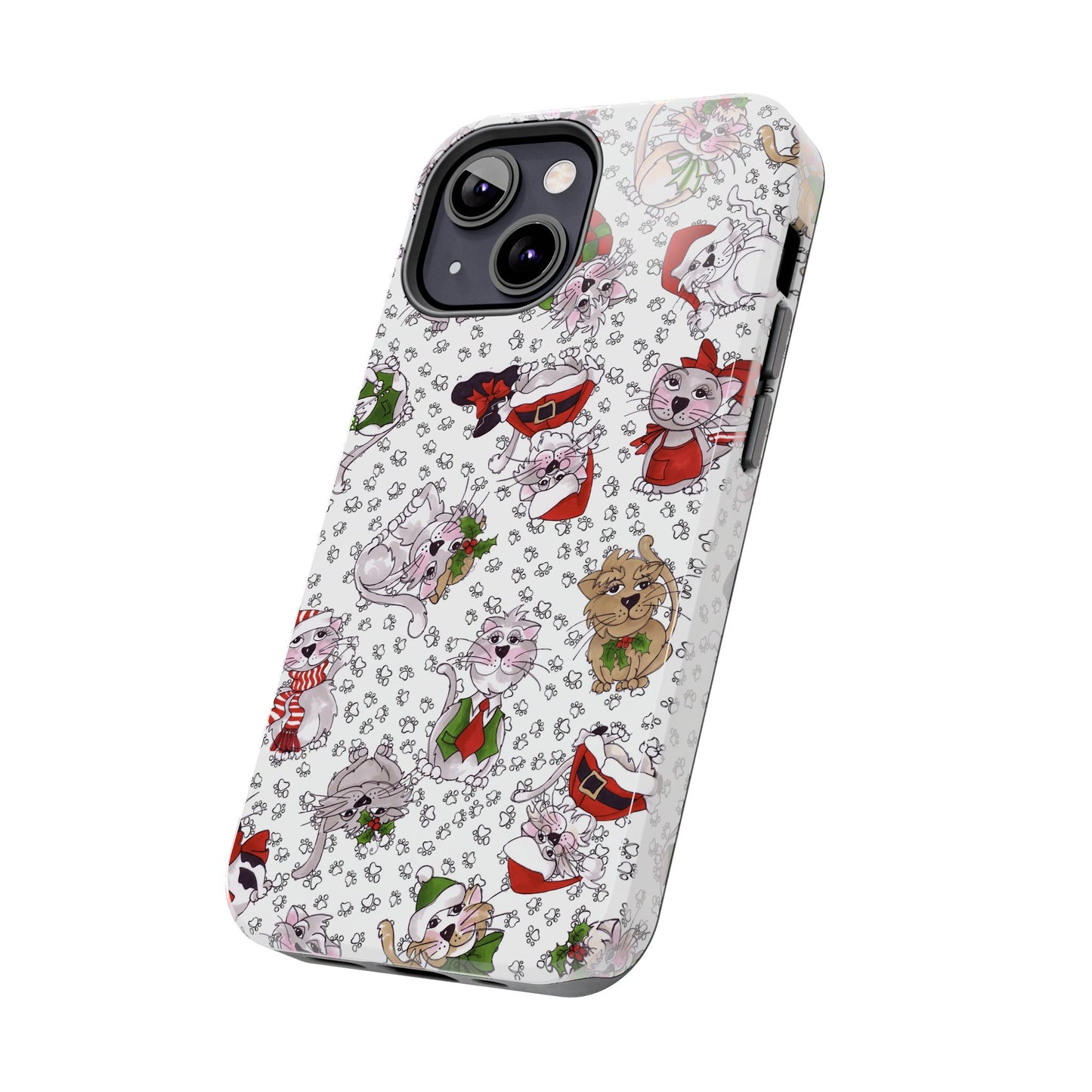 Kitty Blizzard White Phone Case