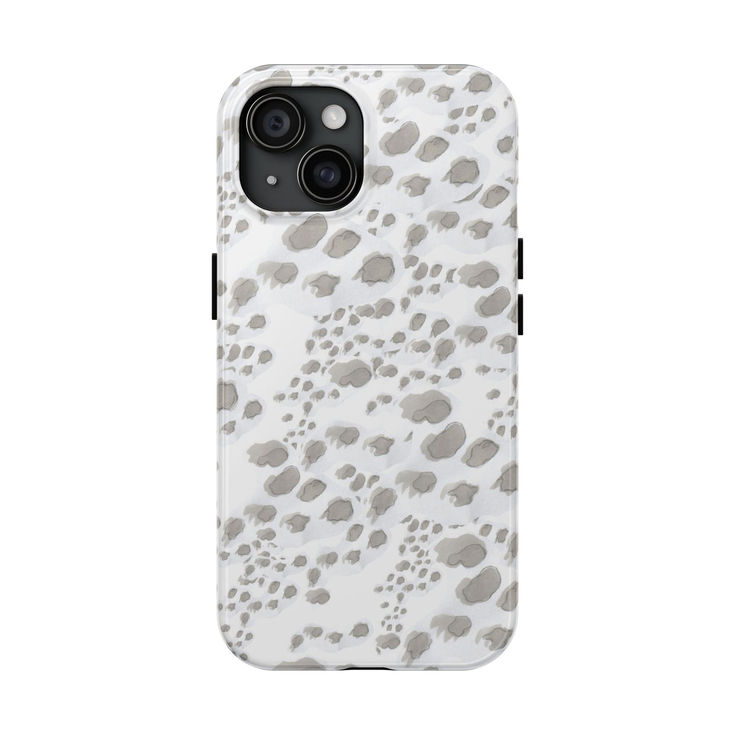 Kitty Dots White Phone Case