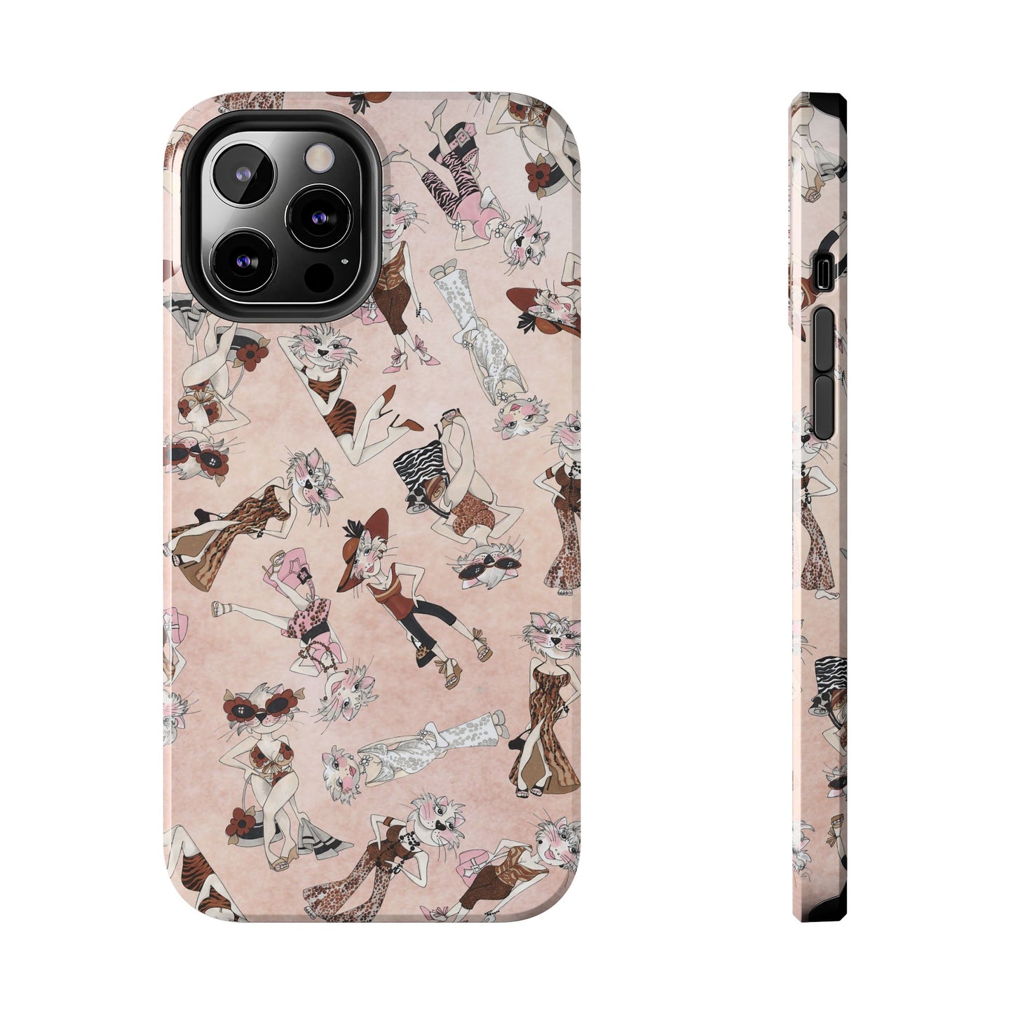 Spotted Lilies Pink Phone Case