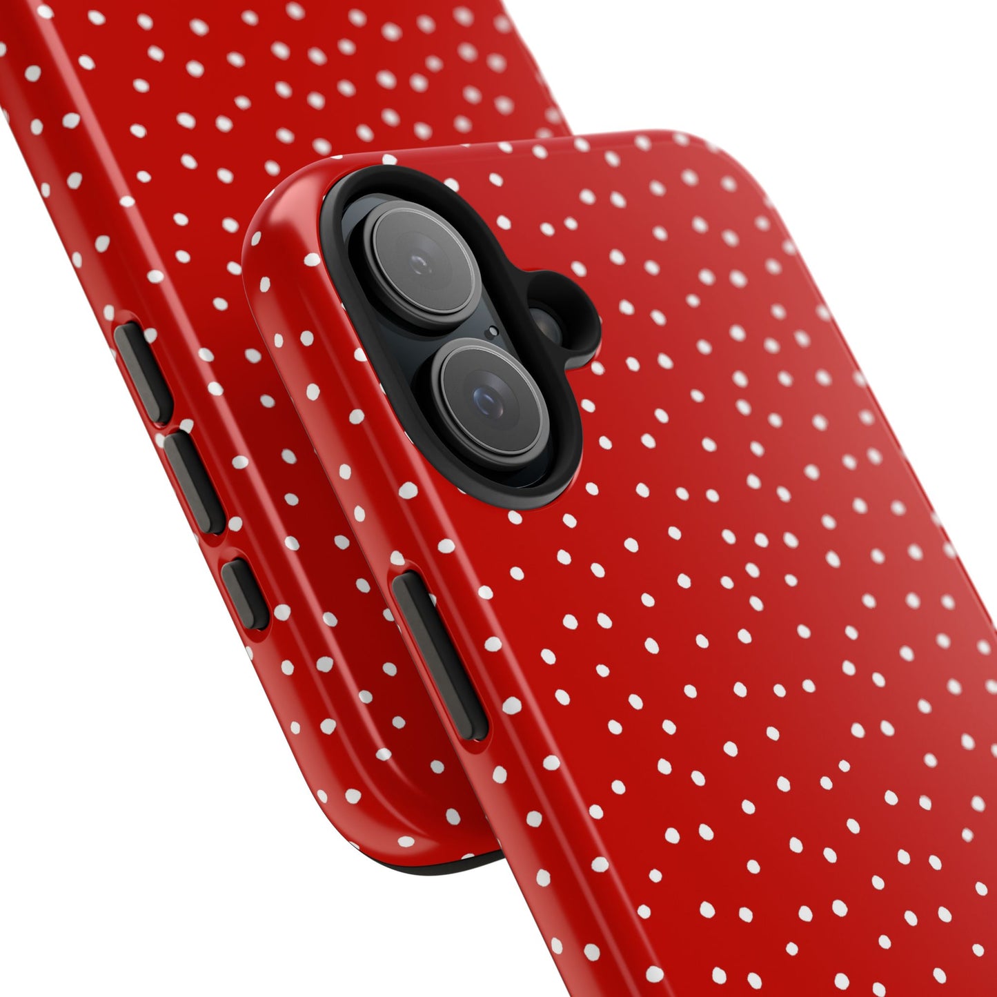 Dinky Dots Red / White Phone Case