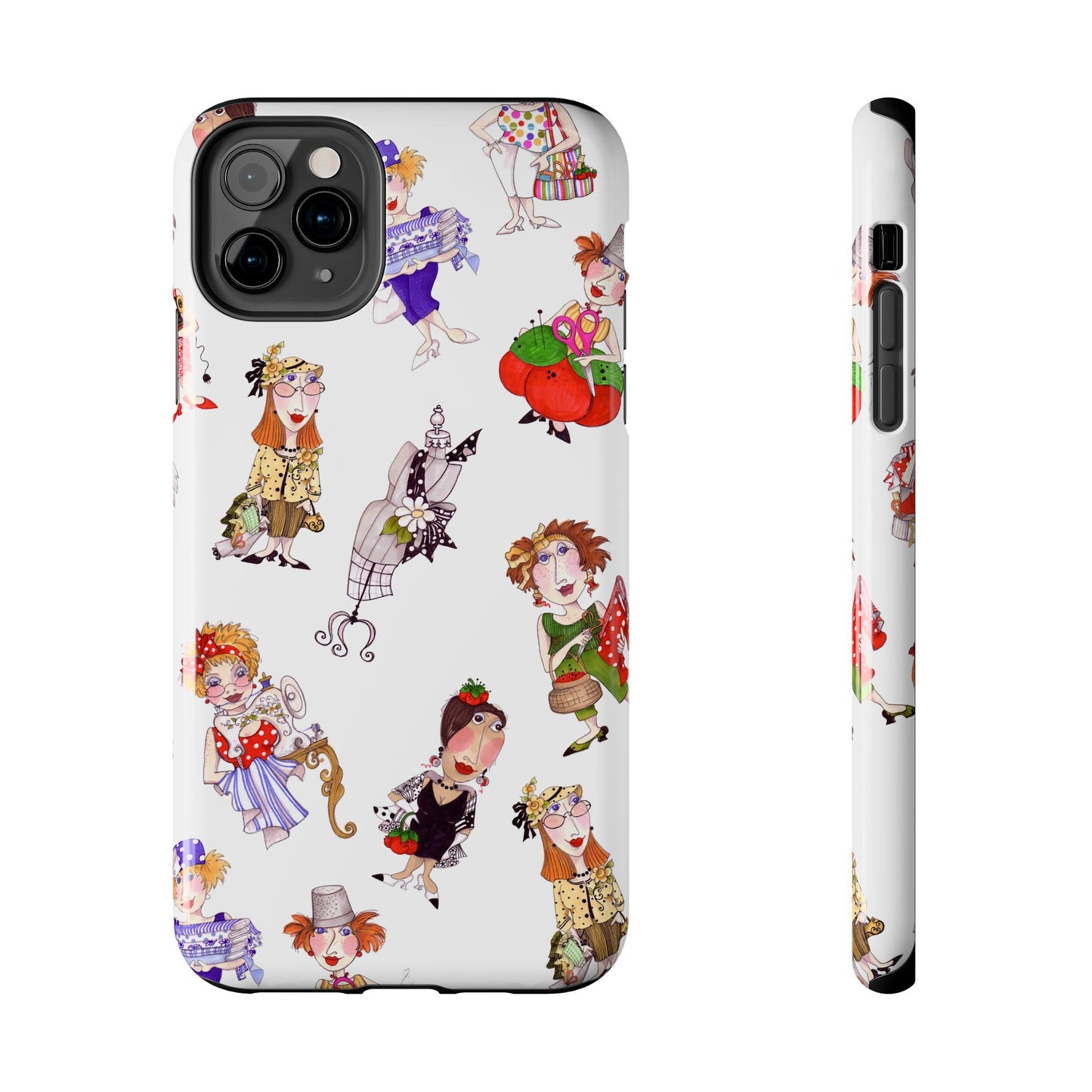 Sewphisticates White Phone Case