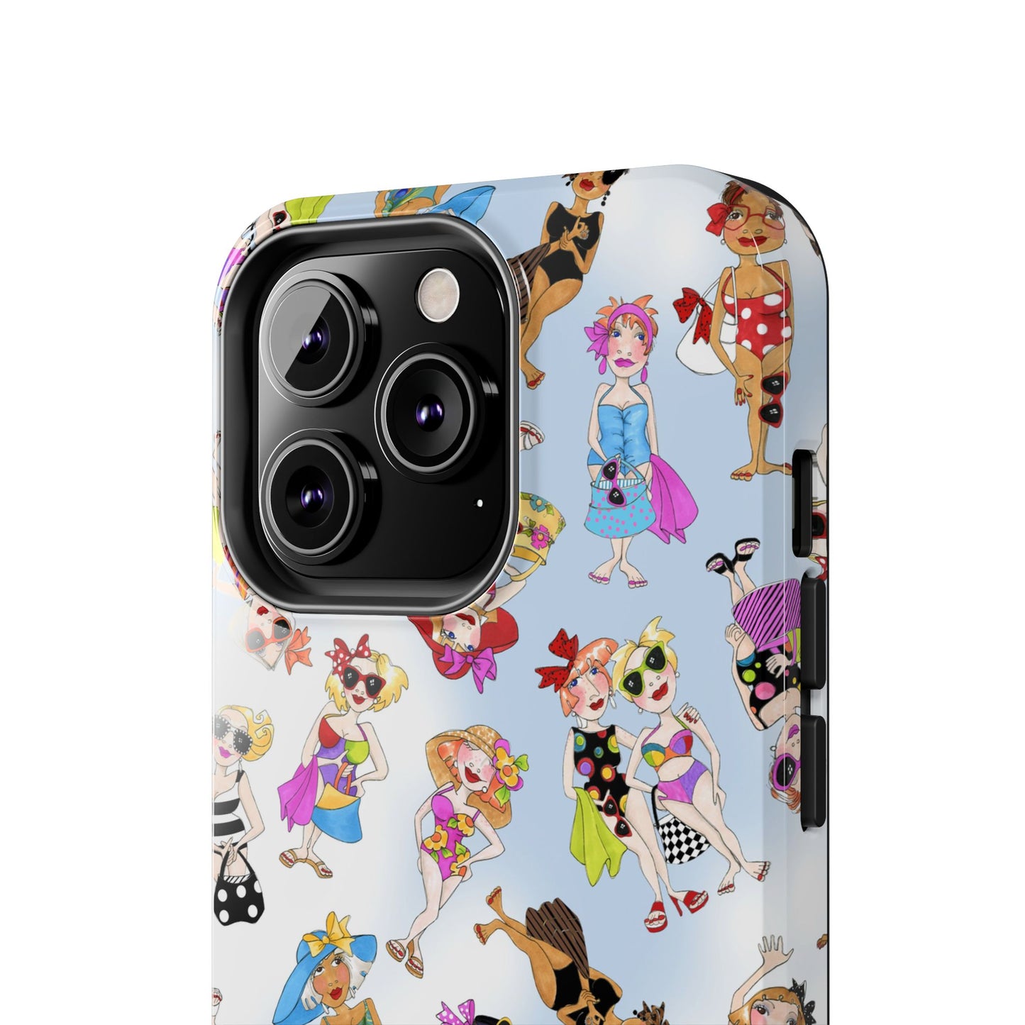 Tossed Beauties Blue Sky Phone Case