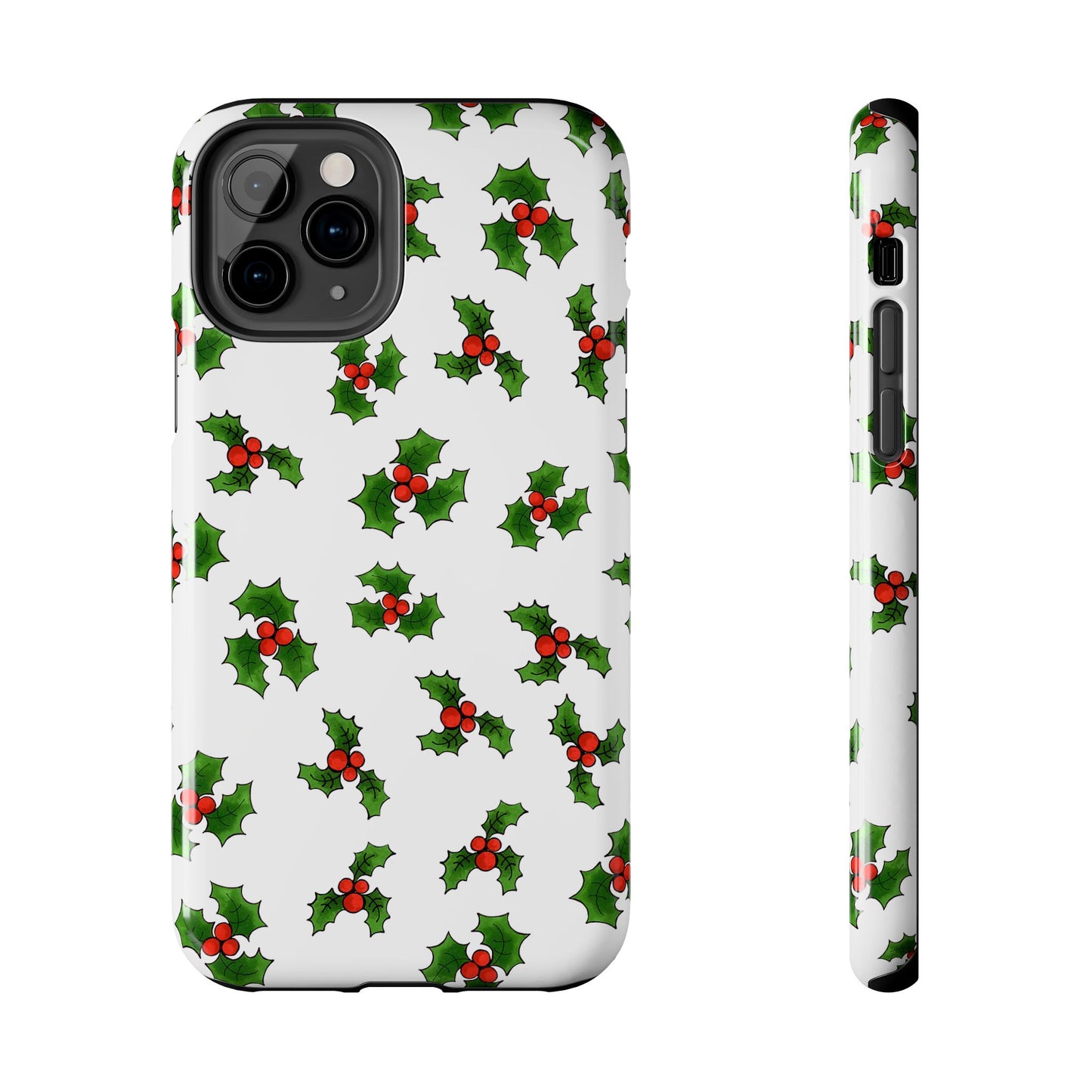 Lotsa Holly White Phone Case