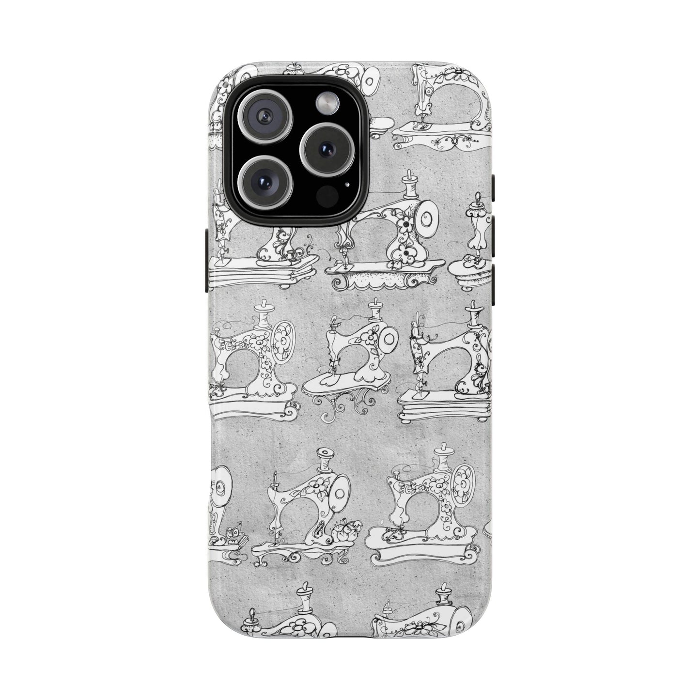 Machination Silver Phone Case