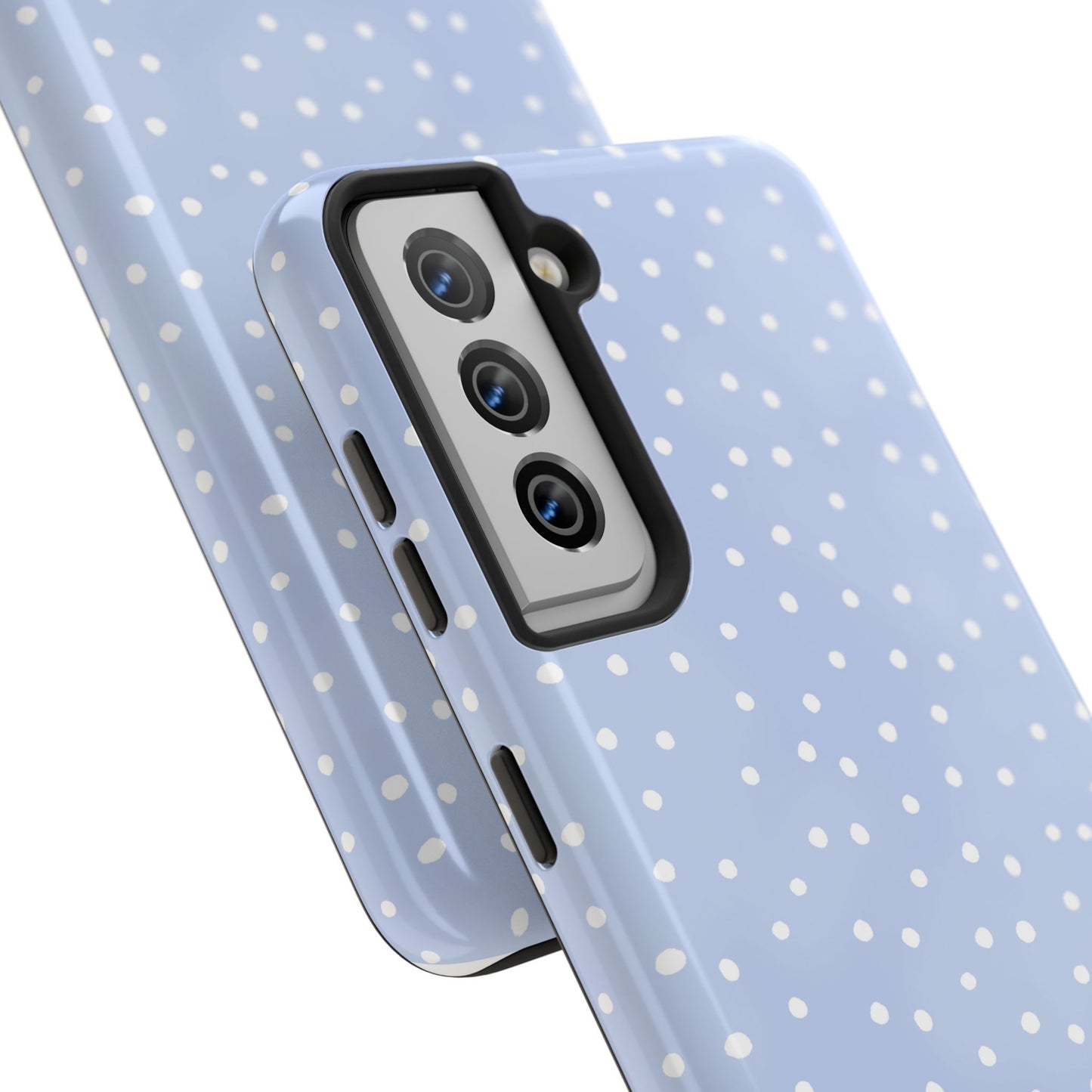 Petite Dots Blue / White Phone Case