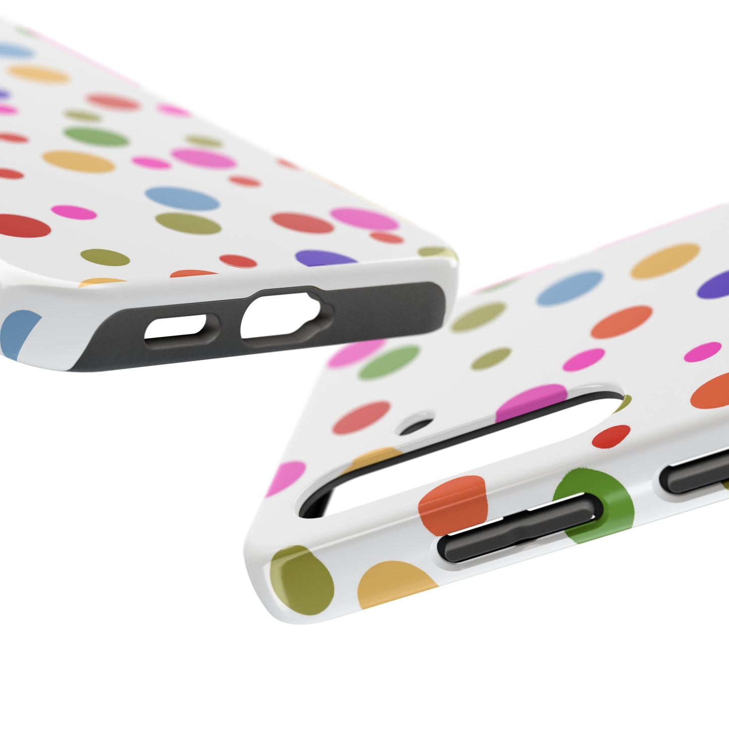 Dot Assortment White Phone Case