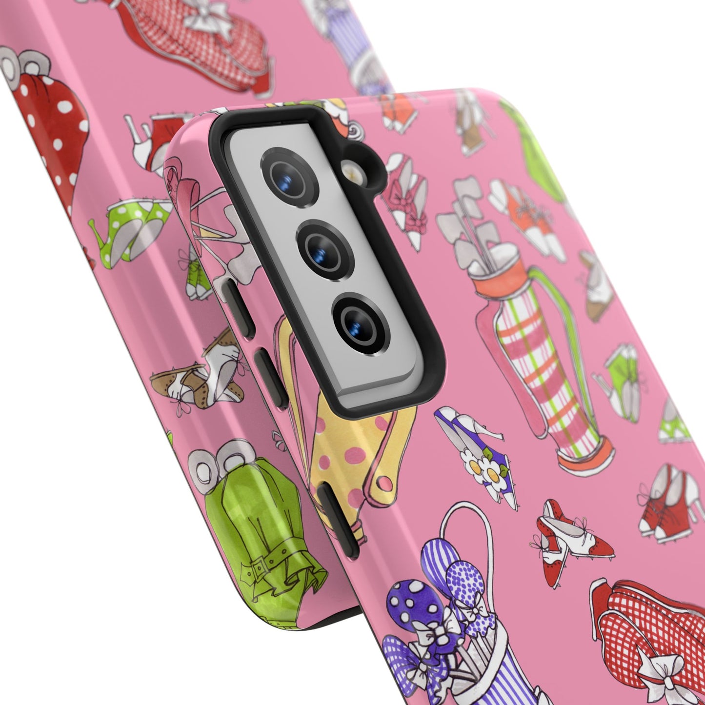 Bags & Shoes Pink Phone Case