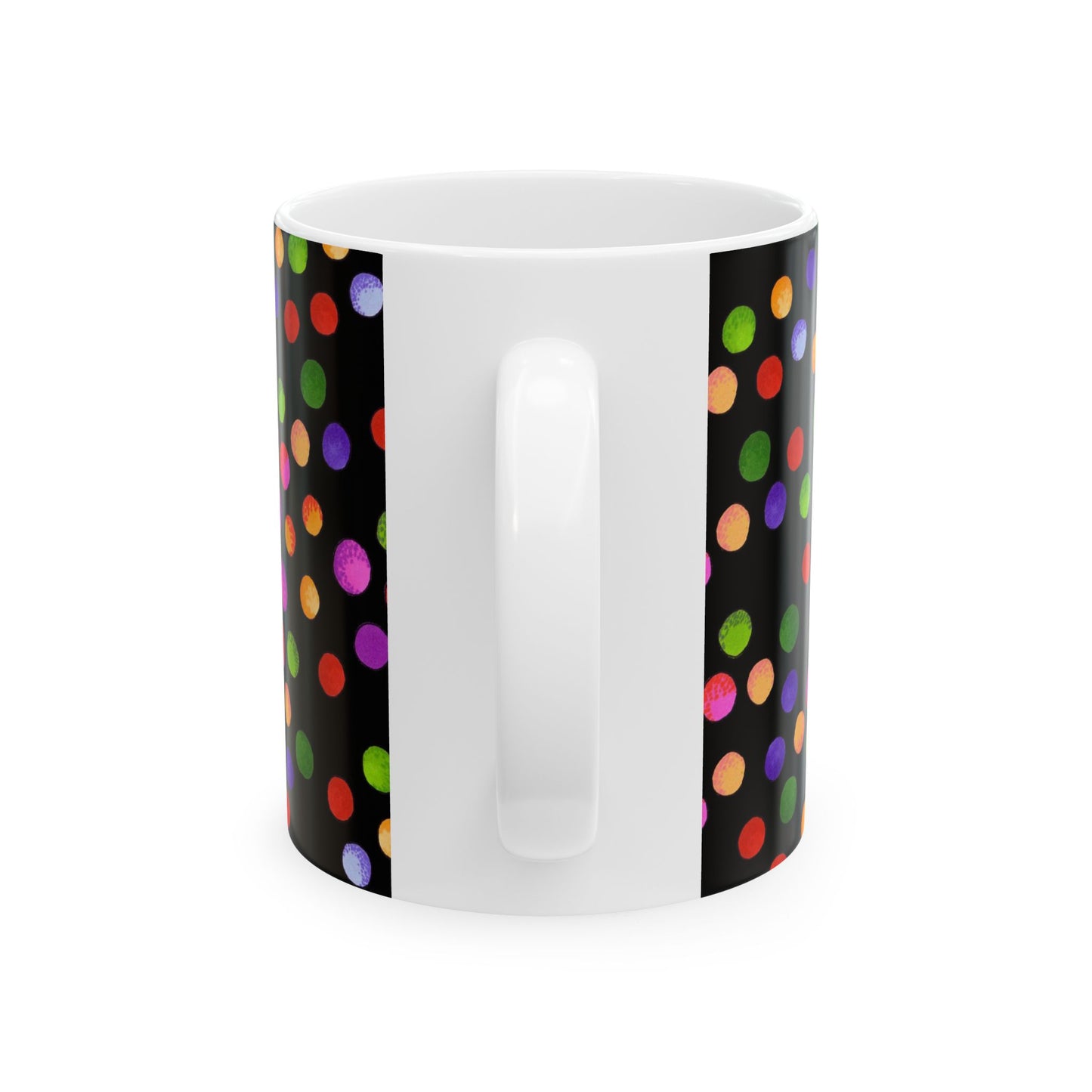 Big Fun Dots Black Cup