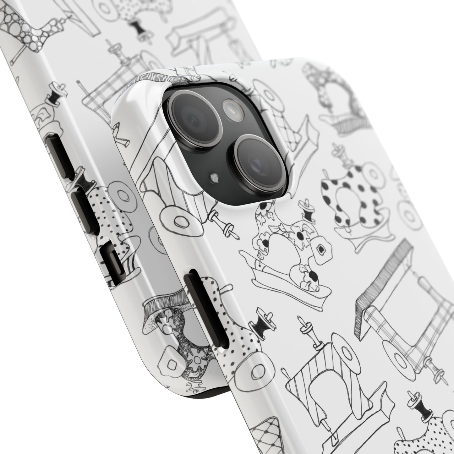 Sew Essential White Phone Case