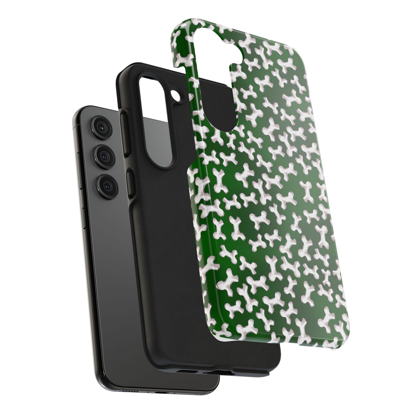 Bones a Lot Green Phone Case