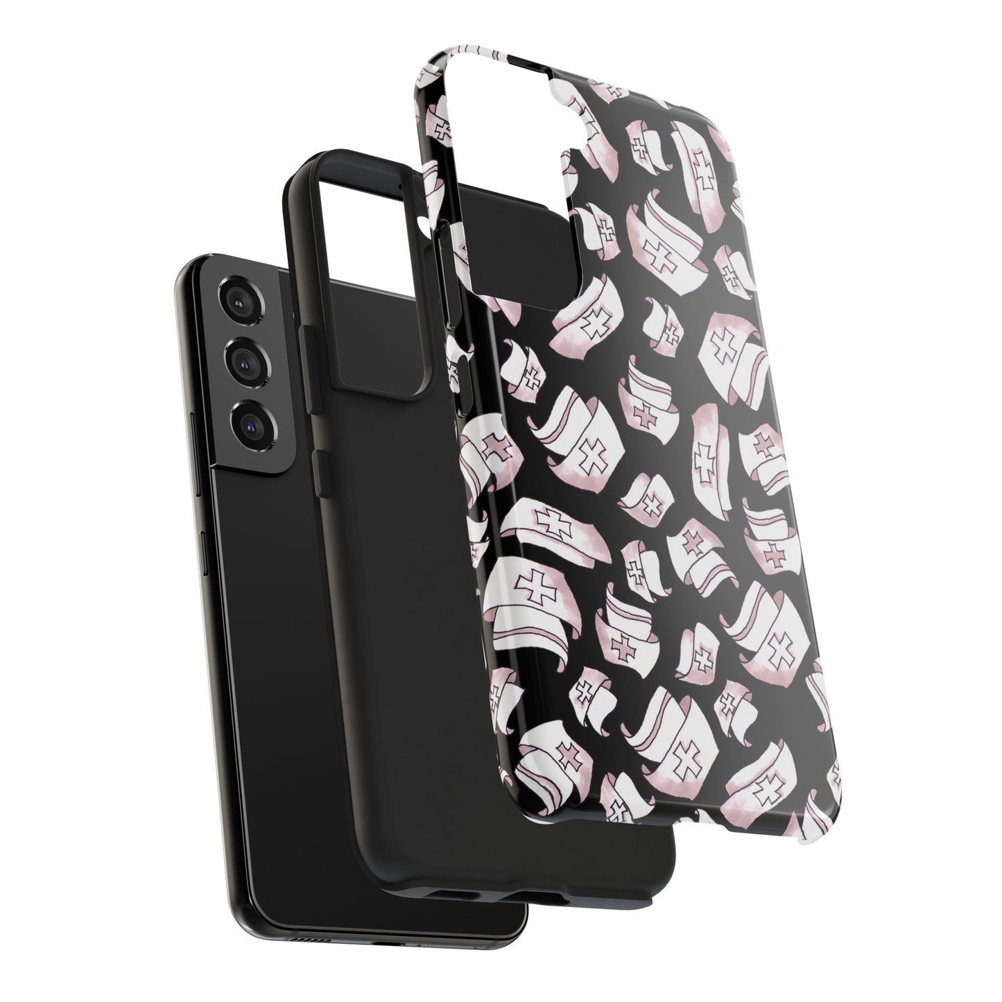 Happy Hats Black Phone Case