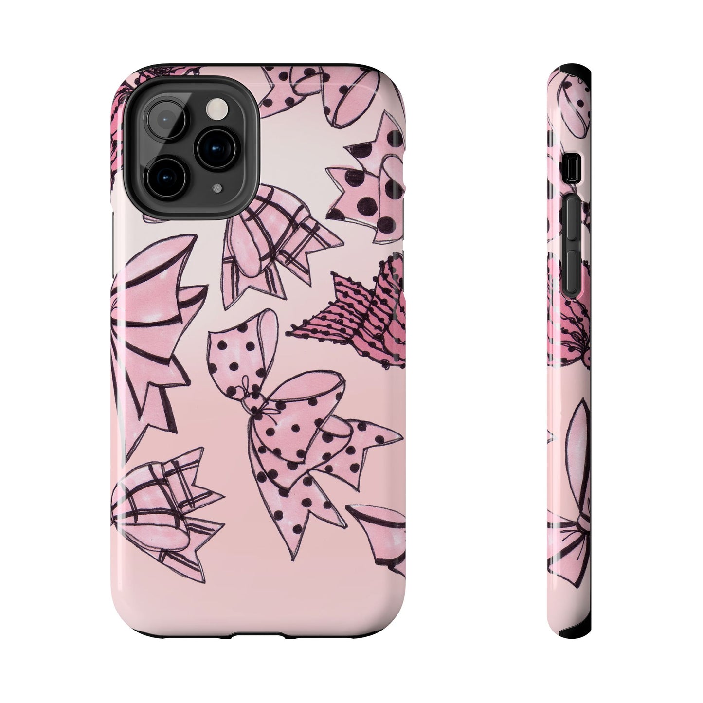 Cat Bows Pink Phone Case