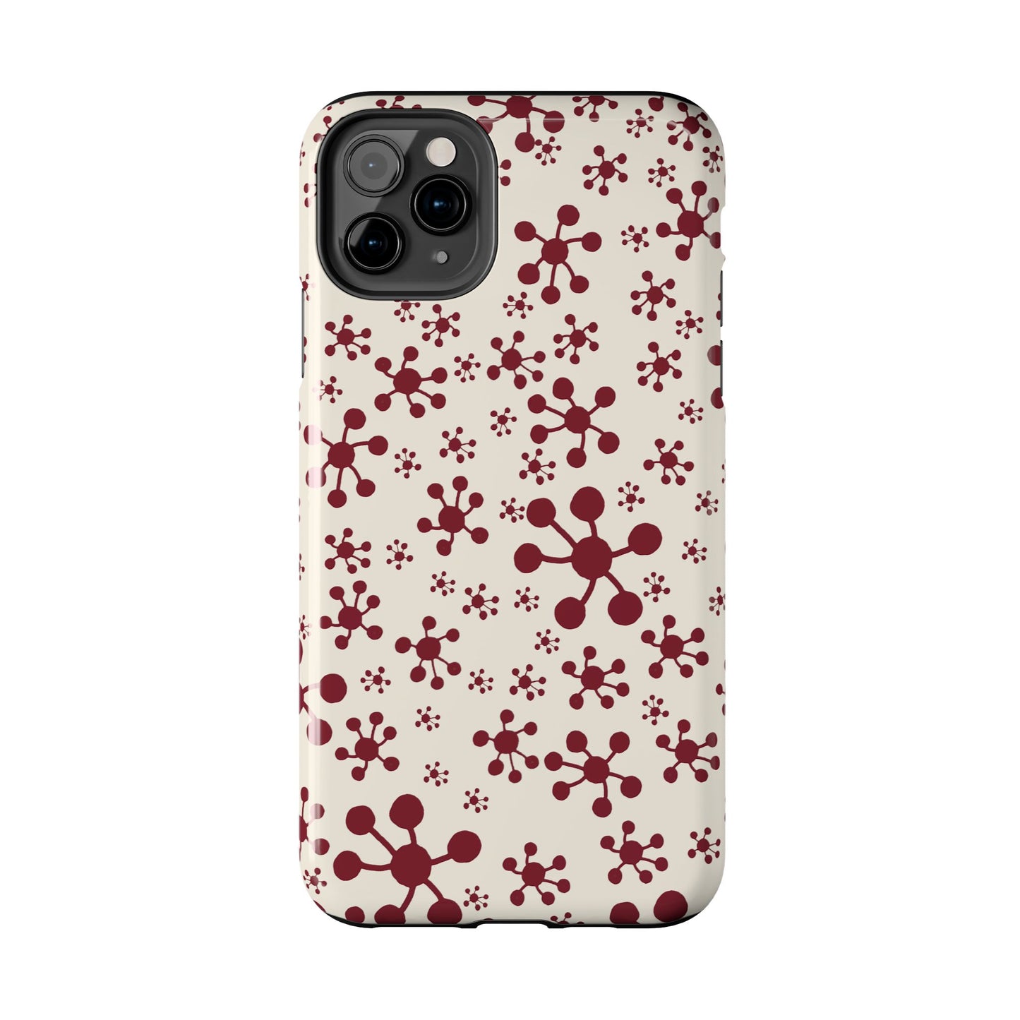 Jacks Ivory / Red Phone Case