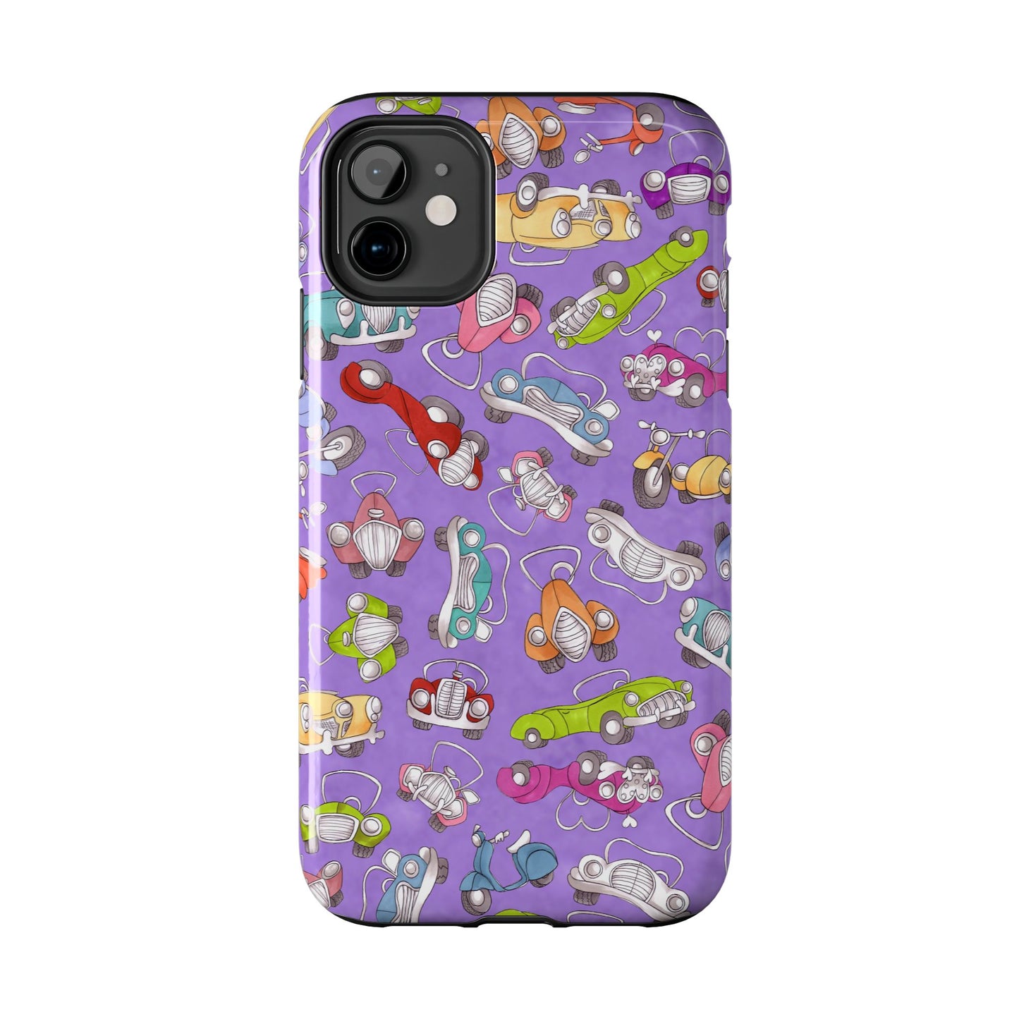 Pile Up Purple Phone Case