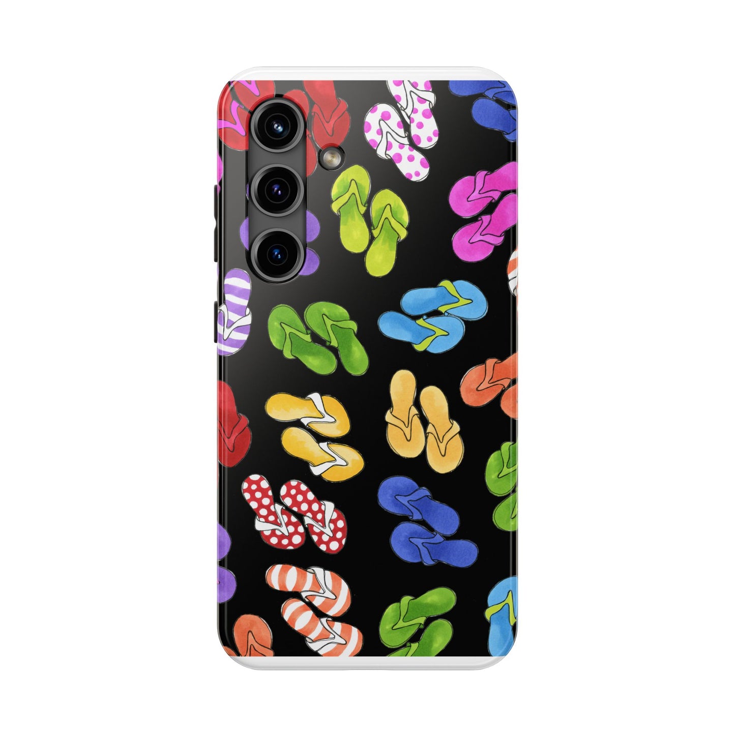 Fun Flops Black Phone Case