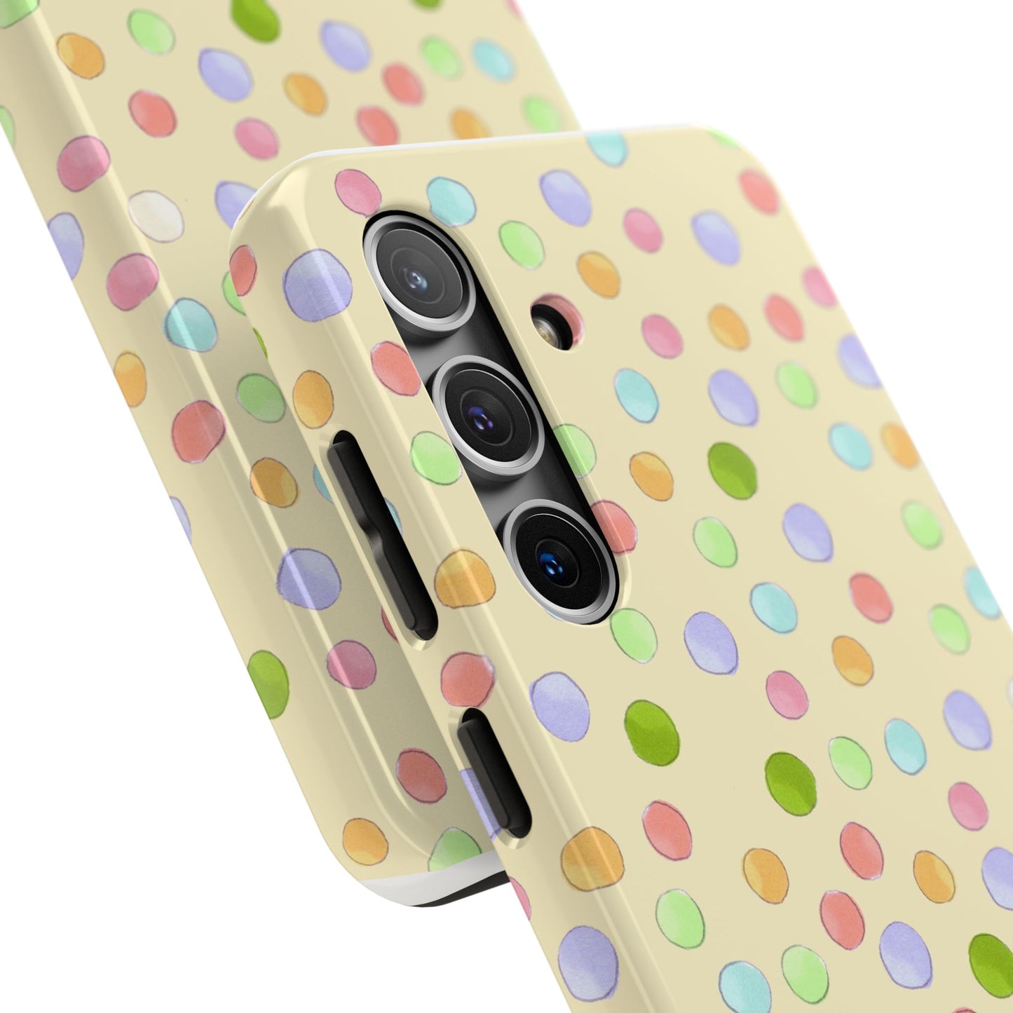 Happy Dots Yellow Phone Case