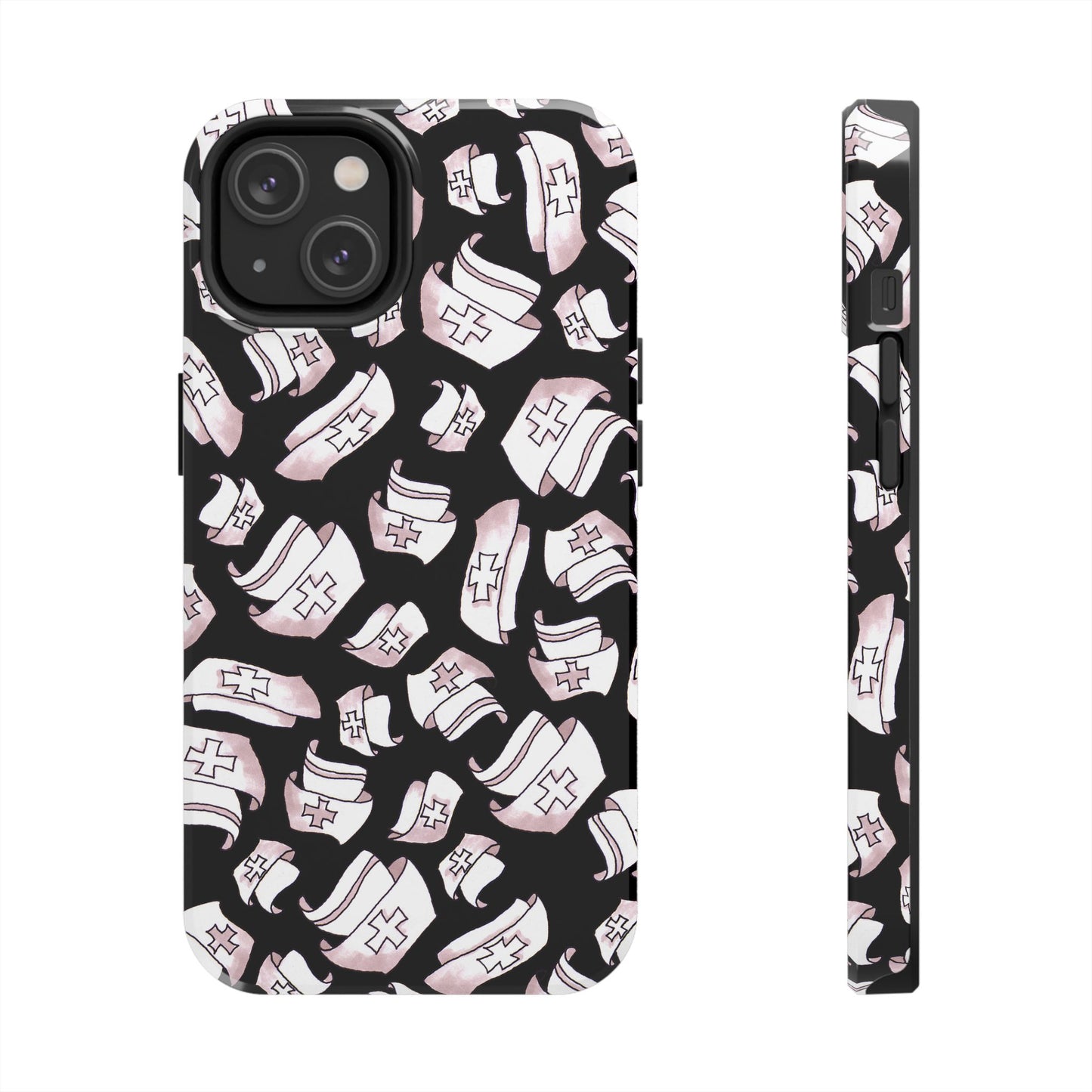 Happy Hats Black Phone Case