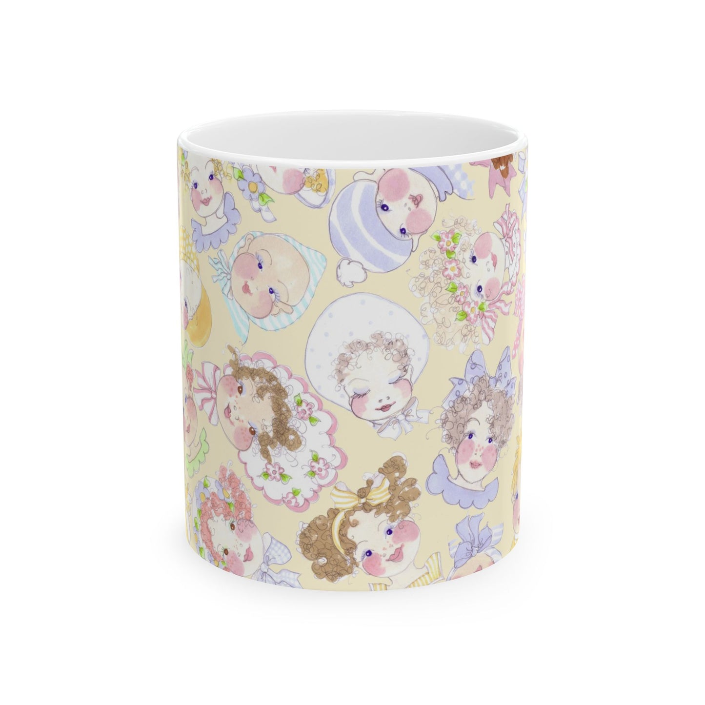 Baby Face Yellow Cup