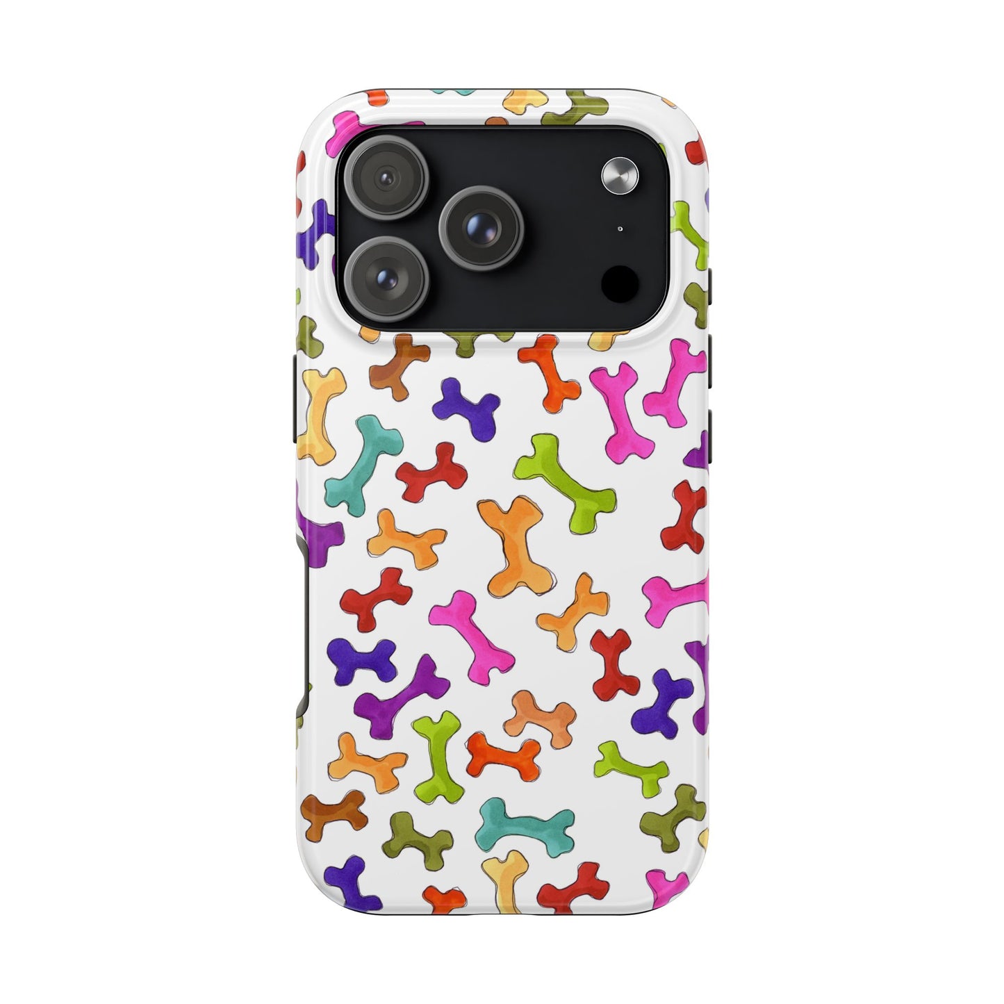 Happy Bones White Phone Case