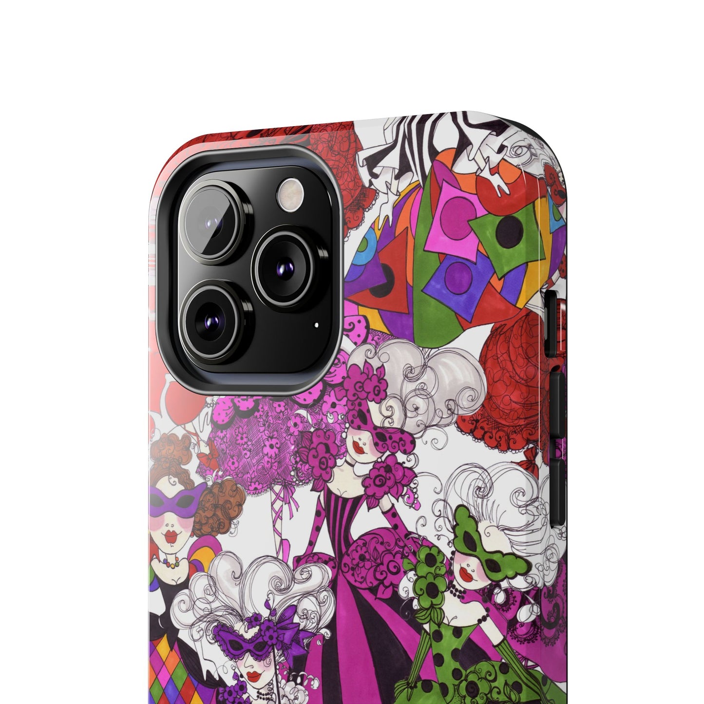 Crowded Dance Floor White Phone Case