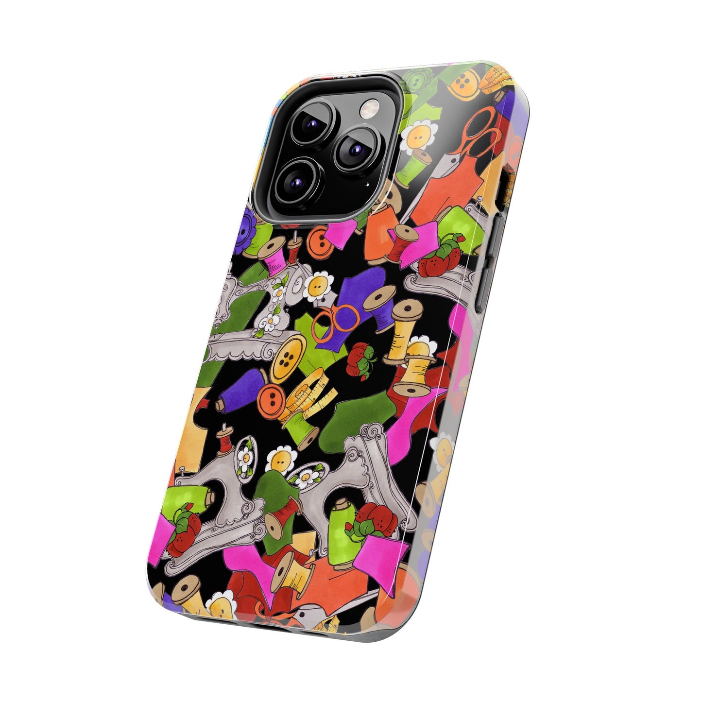 Kaleidasew Black Phone Case