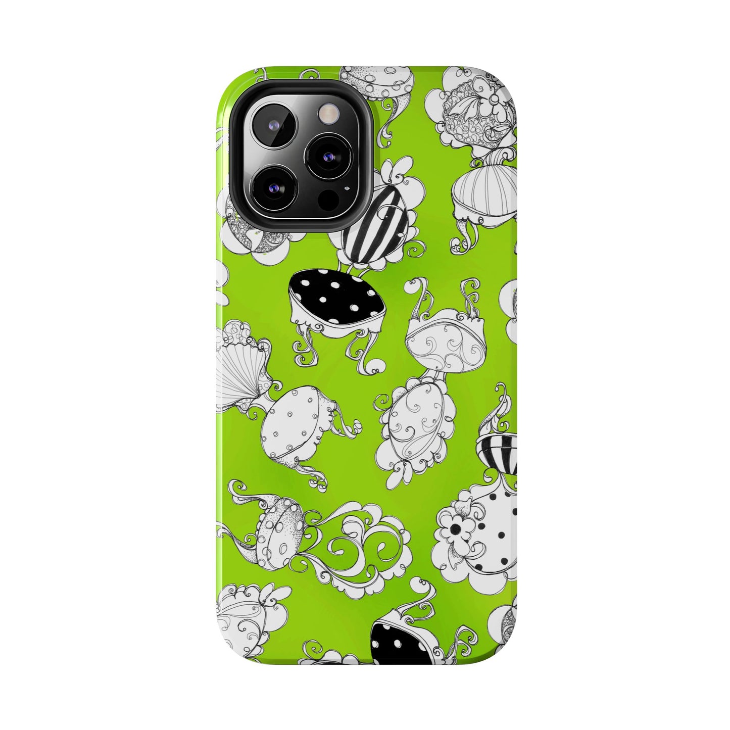 Bistro Chairs Lime Phone Case