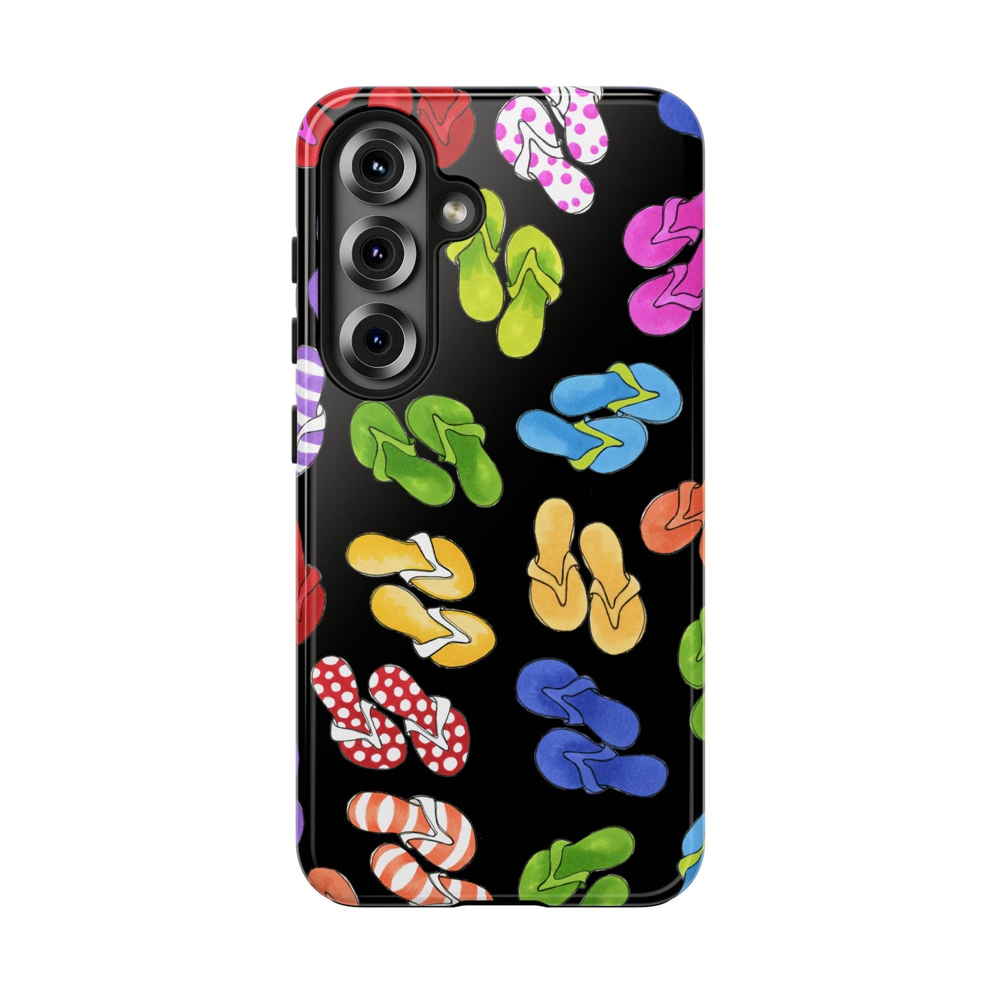 Fun Flops Black Phone Case