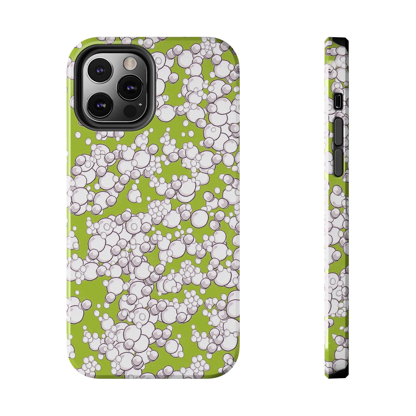 Bubble Dots Green Phone Case