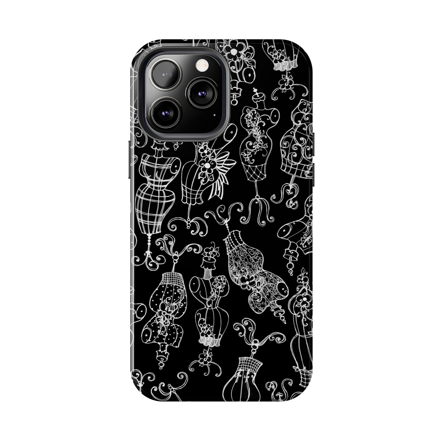 Mannequinique Black / White Phone Case