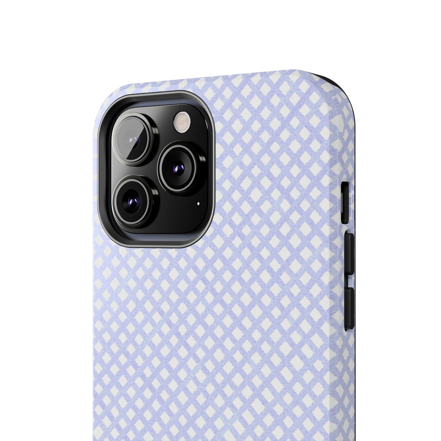 Bias Check Light Blue Phone Case