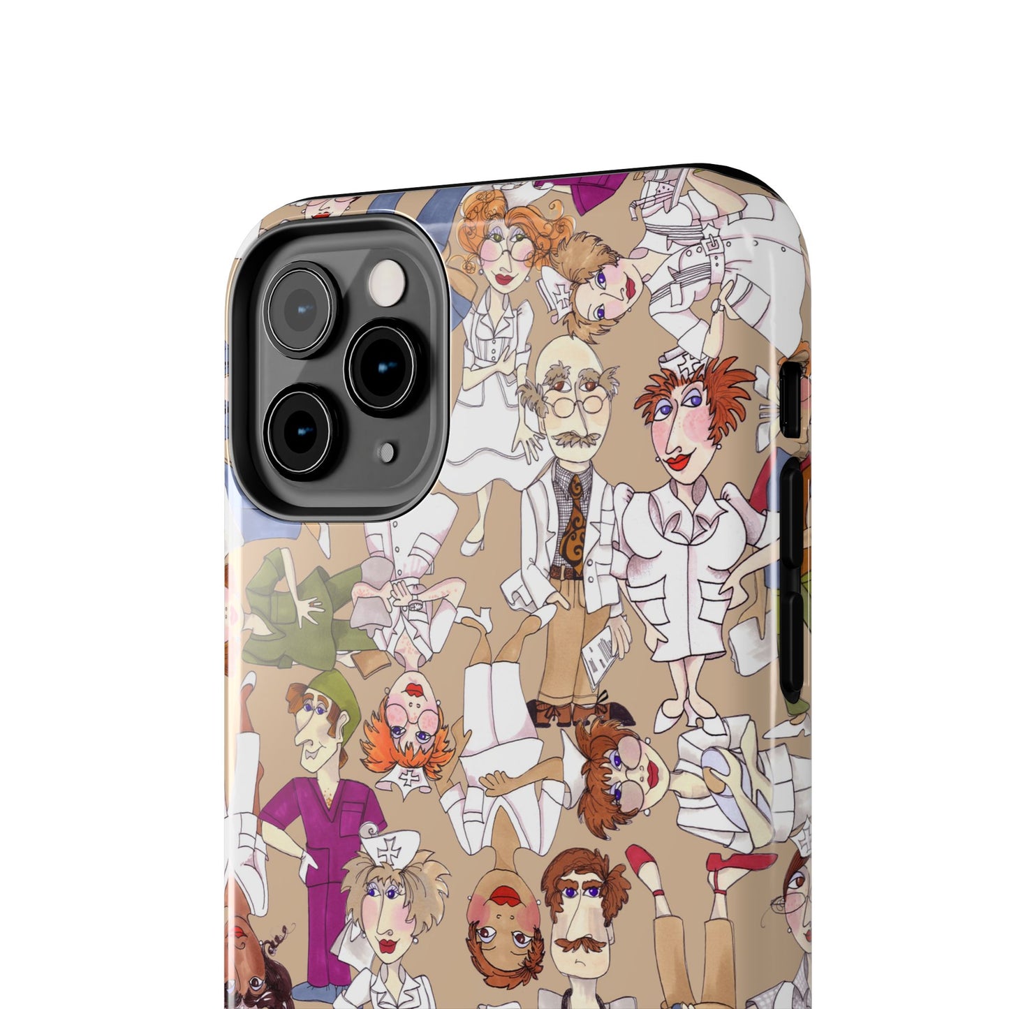 Diverse Nurse Khaki Phone Case