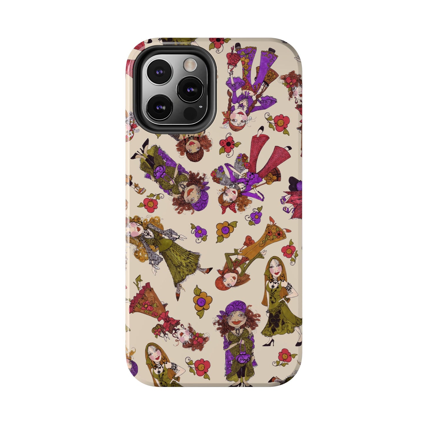 Tossed Gypsies Muslin Phone Case
