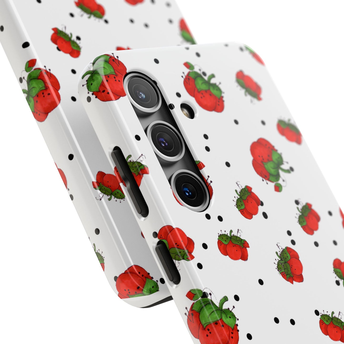 Pin Dots White Phone Case