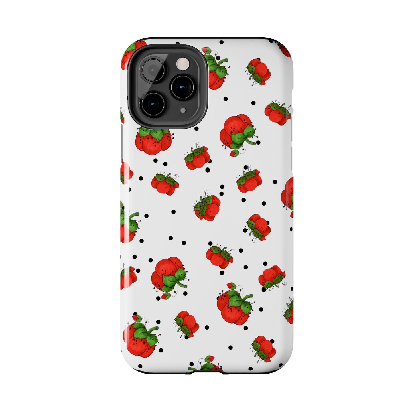 Pin Dots White Phone Case