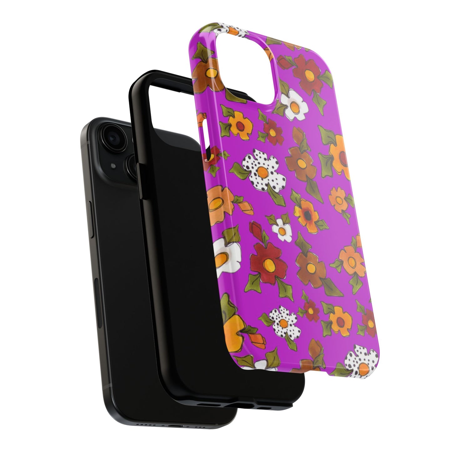 Spice Posie Magenta Phone Case