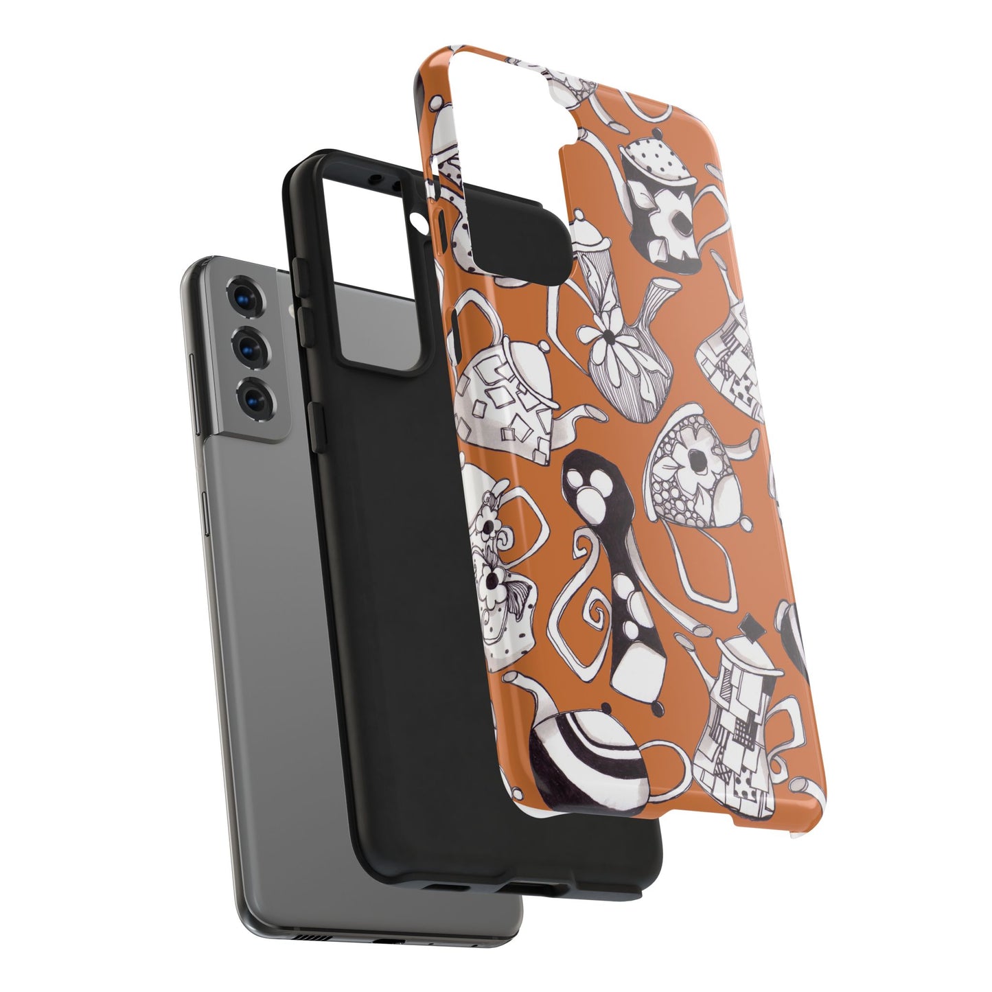 Fancy Pots Bronze Phone Case