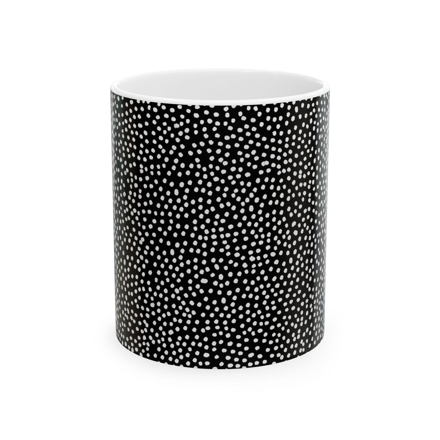 Baby Dots Black / White Cup
