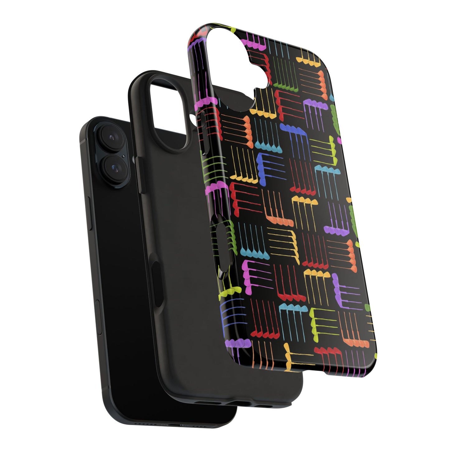 Club Weave Black Phone Case