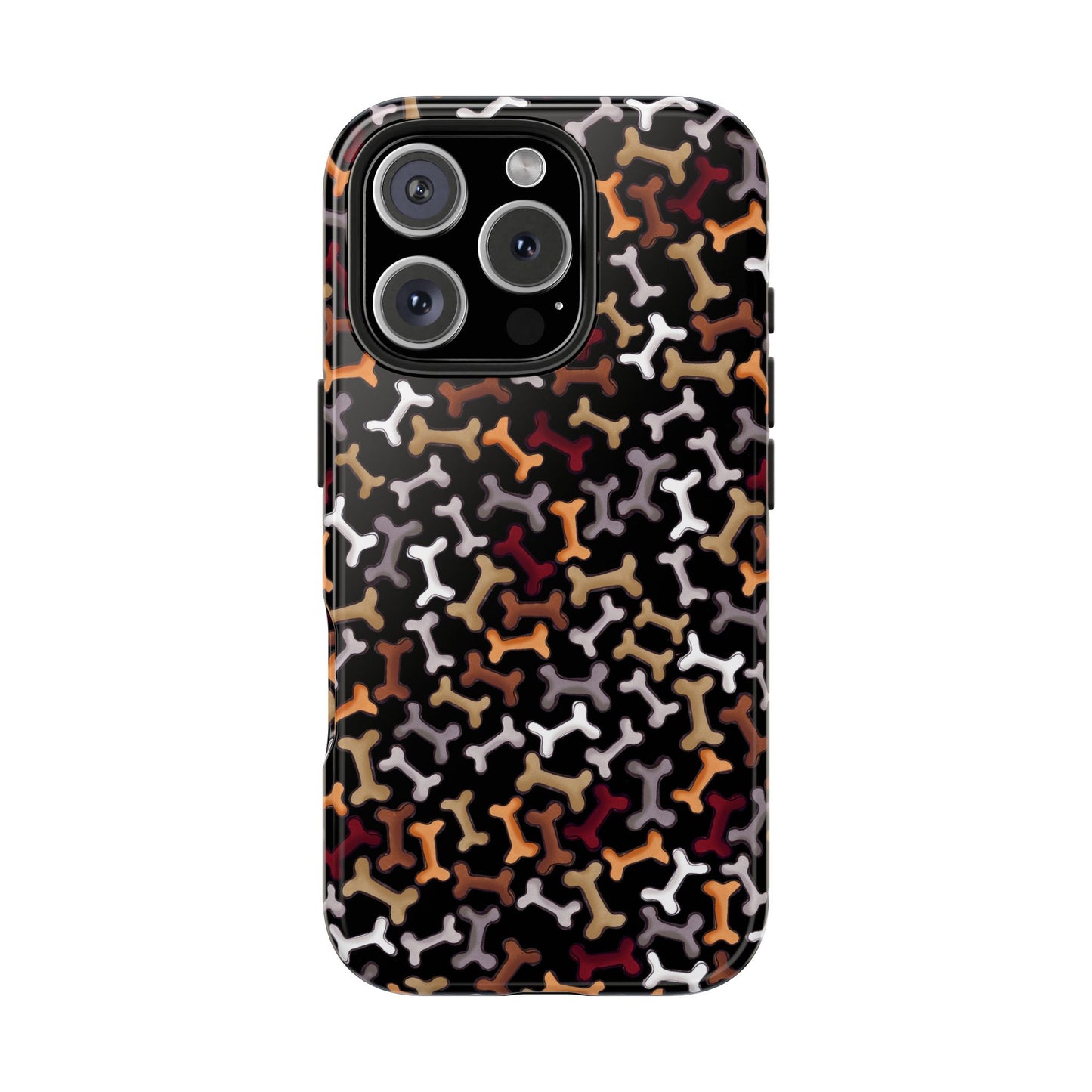 Dog Bones Black Phone Case