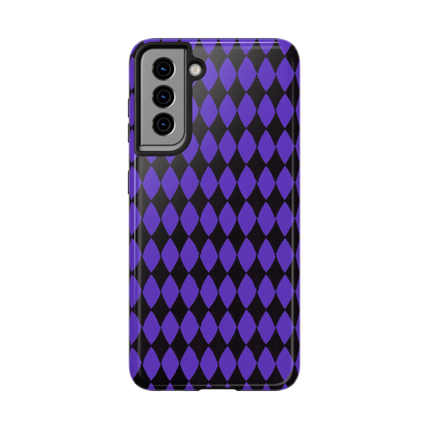 Diamond Purple / Black Phone Case