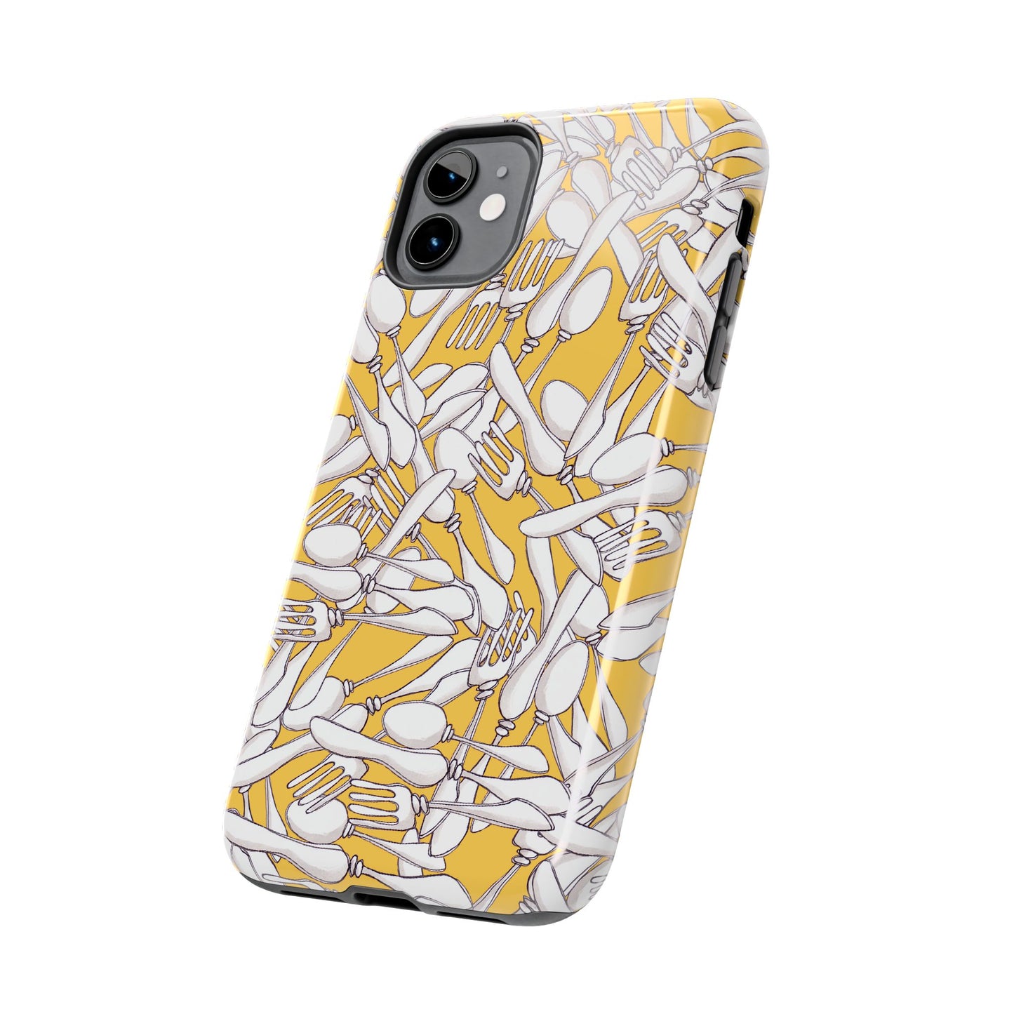 Silverware Wars Yellow Phone Case