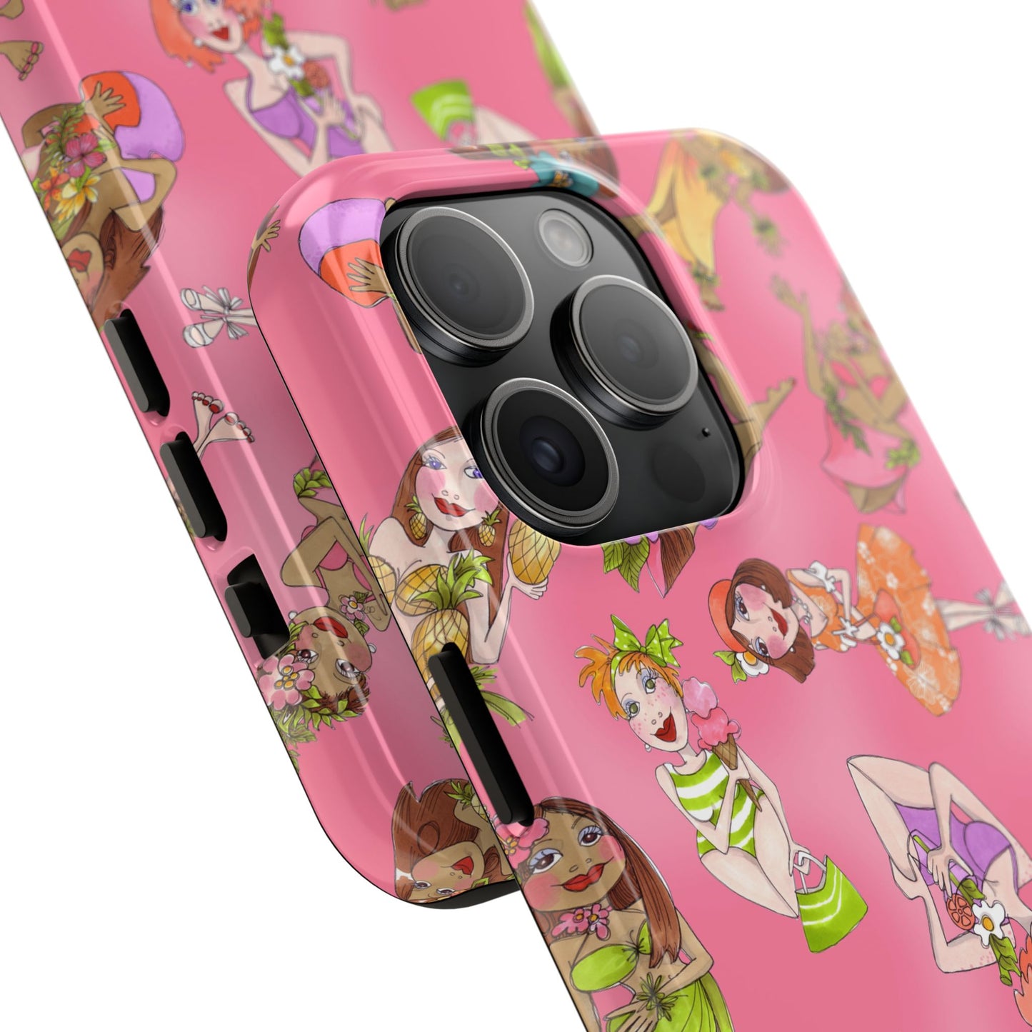 Island Toss Pink Phone Case